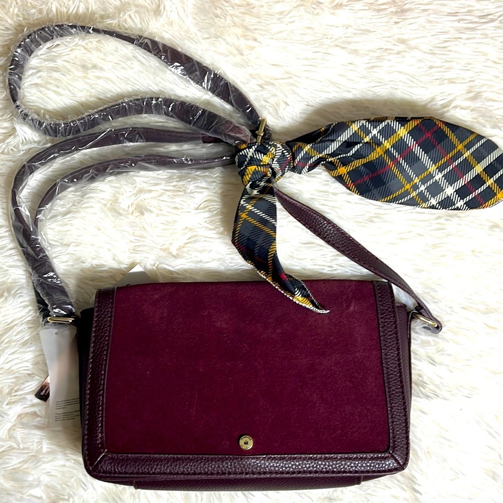 NWT Burgundy Purse